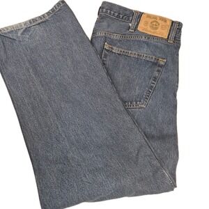 Eddie Bauer Men's Classic Fit 9" Bootcut Denim Jeans Medium Wash 36Wx30L